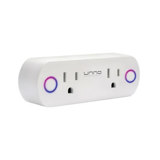 UNNO UNNO Smart WiFi Double Plug White - PW5302WT