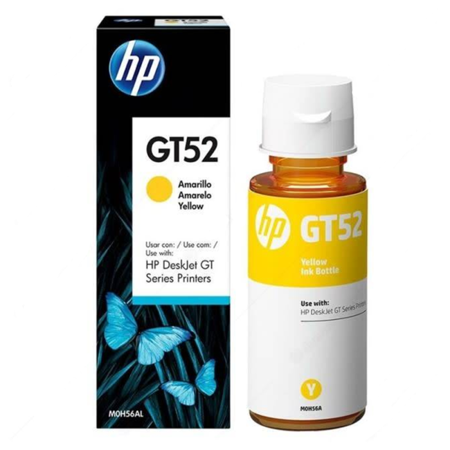 HP GT52 Yellow Ink Bottle