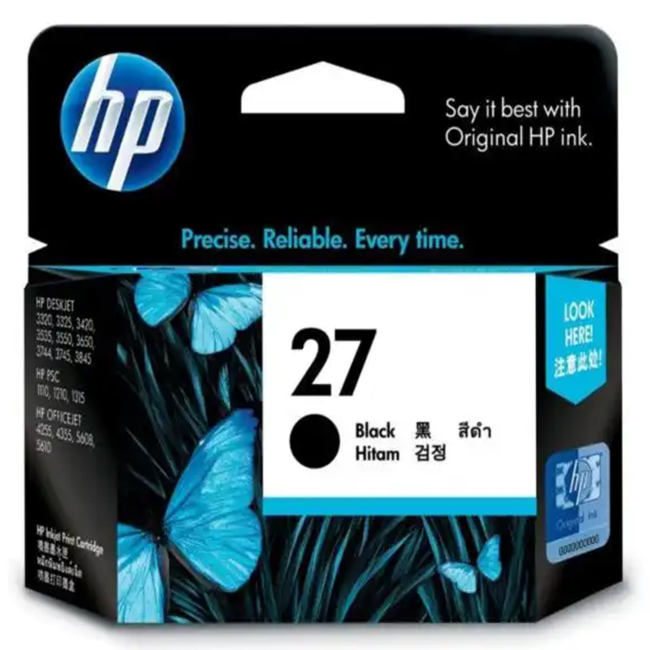 HP No.27 BLACK