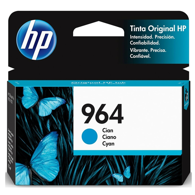 HP 964 Cyan Ink Cartridge
