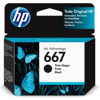 HP HP 667 Black Ink Cartridge 3YM79AL