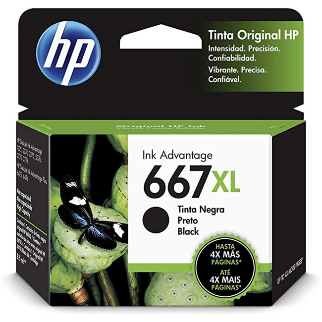 HP 667XL Black Ink Cartridge 3YM81AL