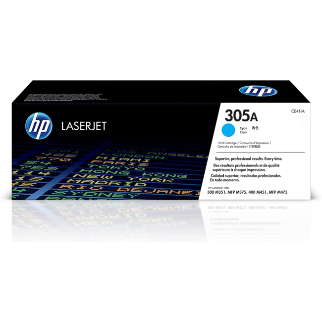 HP 305A CE411A TONER CYAN