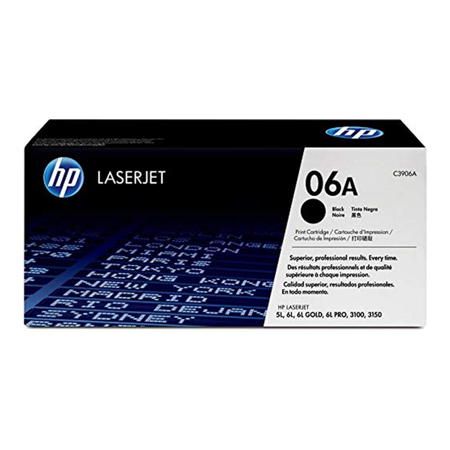 HP 06A Black Toner C3906A