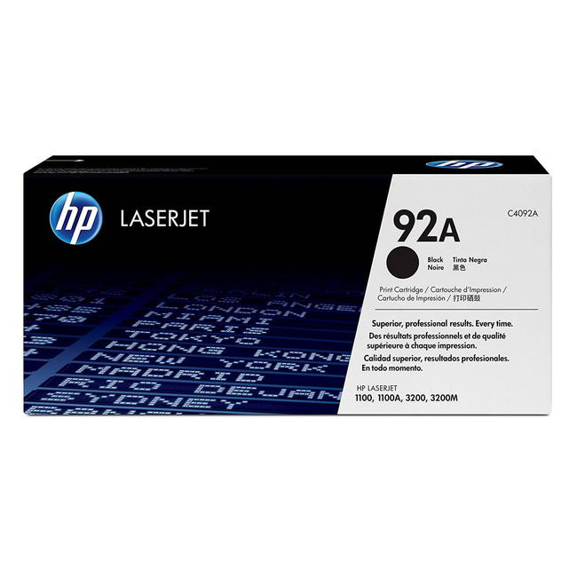 HP 92A Black Toner C4092A