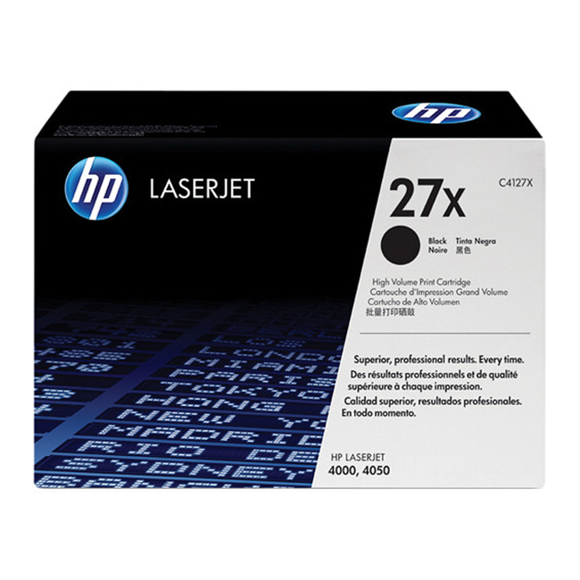 HP 27x Black Toner  C4127X