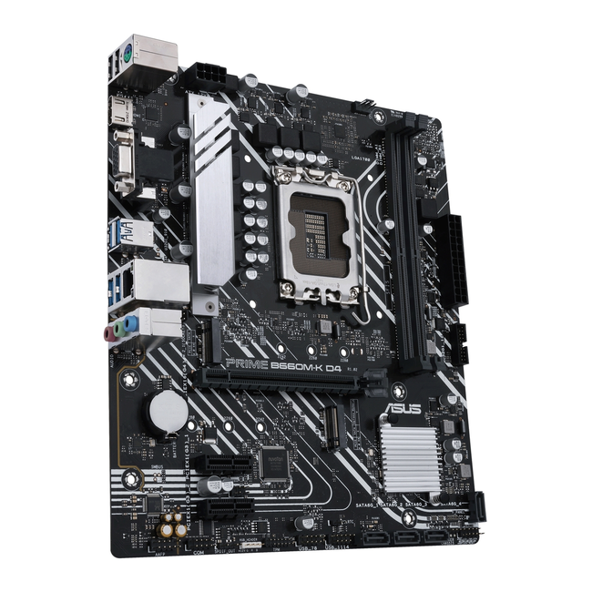 ASUS Asus Prime B660M-K D4 Motherboard LGA 1700