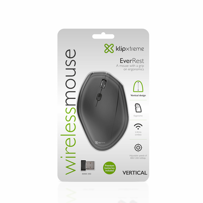 KlipX KlipX Vertical Mouse Wireless KMW-390