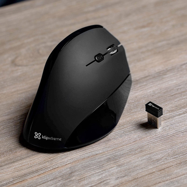 KlipX Vertical Mouse Wireless KMW-390
