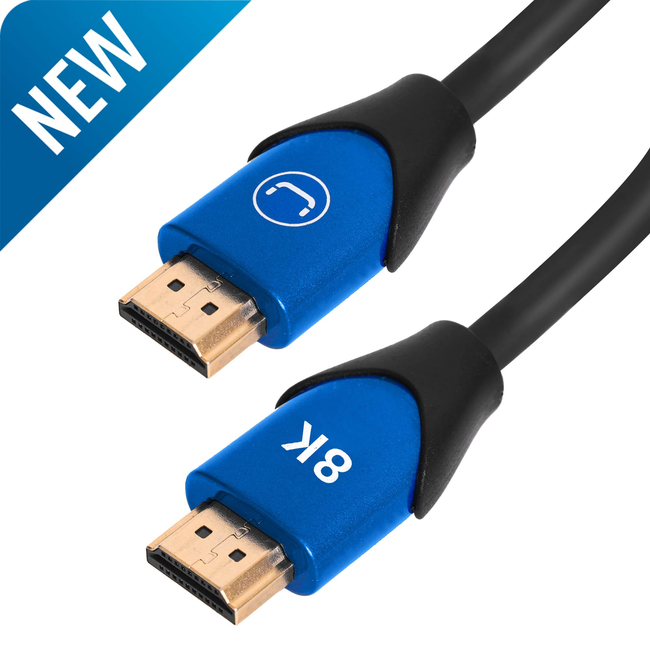 UNNO Cable HDMI 2.1 8K 1.8m / 6ft - CB4227BL