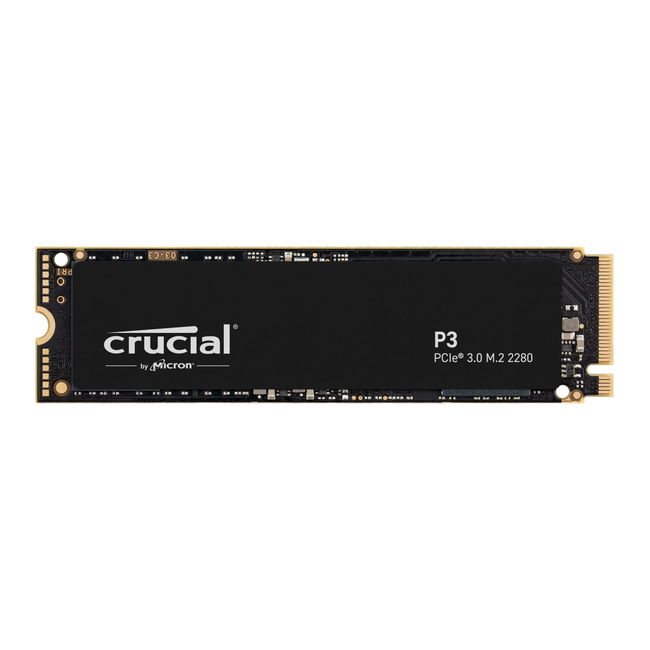 Internal SSD Crucial P3 1TB NVMe M.2 2280 PCIe