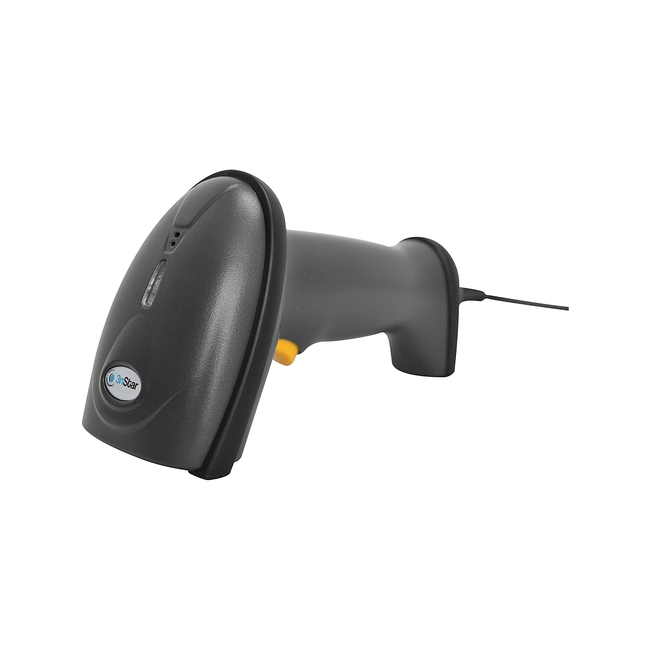3nStar Laser Handheld Barcode Scanner 1D, Autosense, Hands free stand