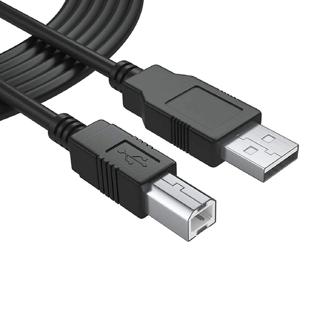 Agiler USB CABLE TYPE A/B 2.0 Printer Cable 15 FT AGI-1315