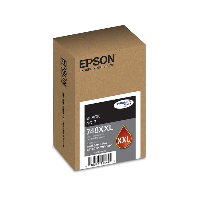 EPSON WorkForce WF-6090/6590 Black T748XXL120 10,000 pages