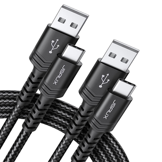 JSAUX Jsaux USB-C to USB-A Cable M/M 1M Black Braided
