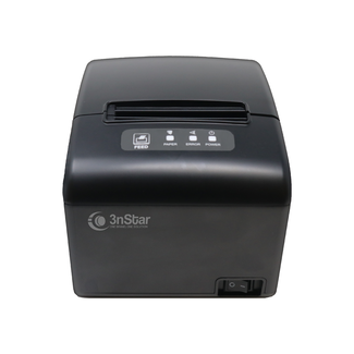 3nStar 3nStar 80mm Direct Thermal Receipt Printer, Black, USB+LAN+BT, 260mm/s, Auto Cutter