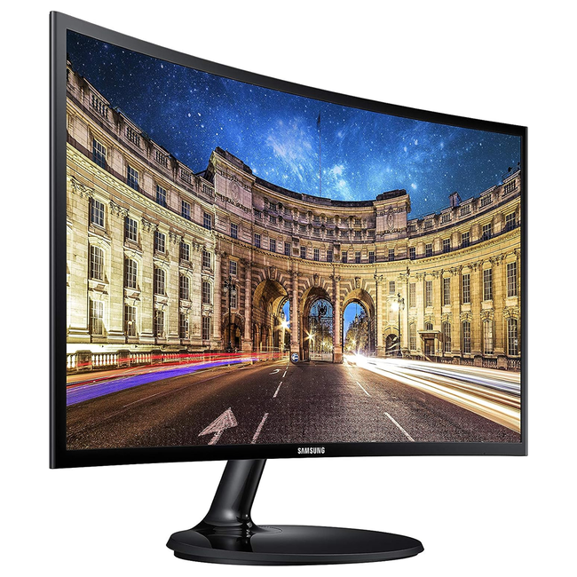 Samsung 24" Curve Monitor 1920x1080, 1800R 60 Hz, 4ms, 1 HDMI LC24F390FHNXZA