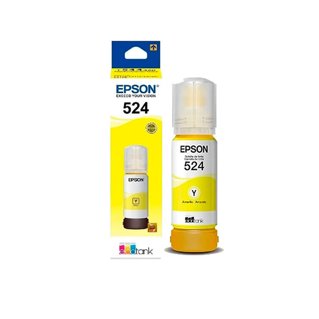 Epson T524 Yellow Ink Bottle For L15150 T524420