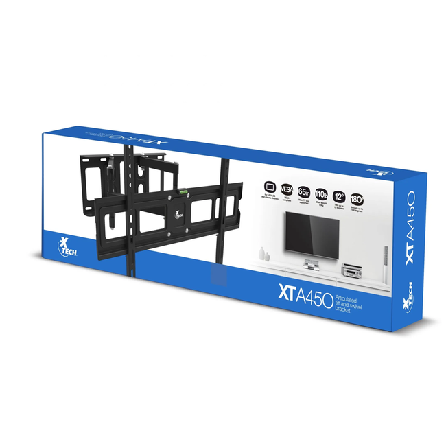 Xtech Bracket Tilt/Swivel Full Motion Wall Bracket 32"-70" XTA-475