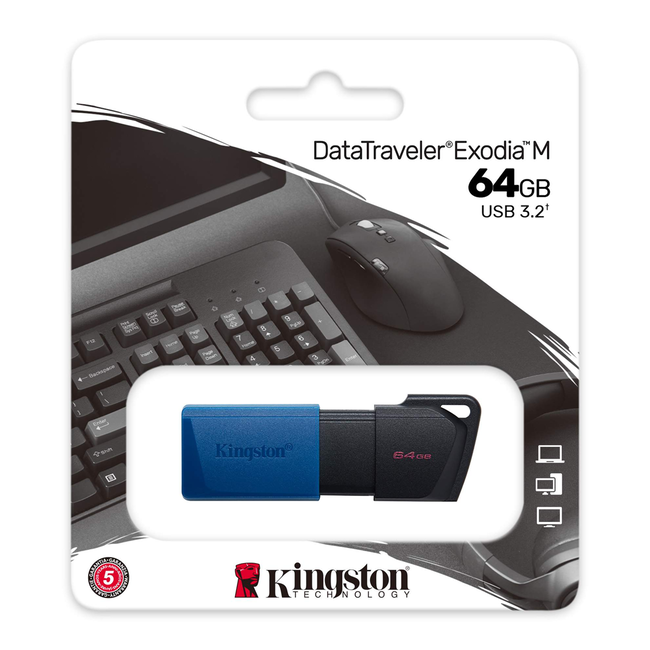 Kingston 64GB Flash Drive Exodia M USB 3.2