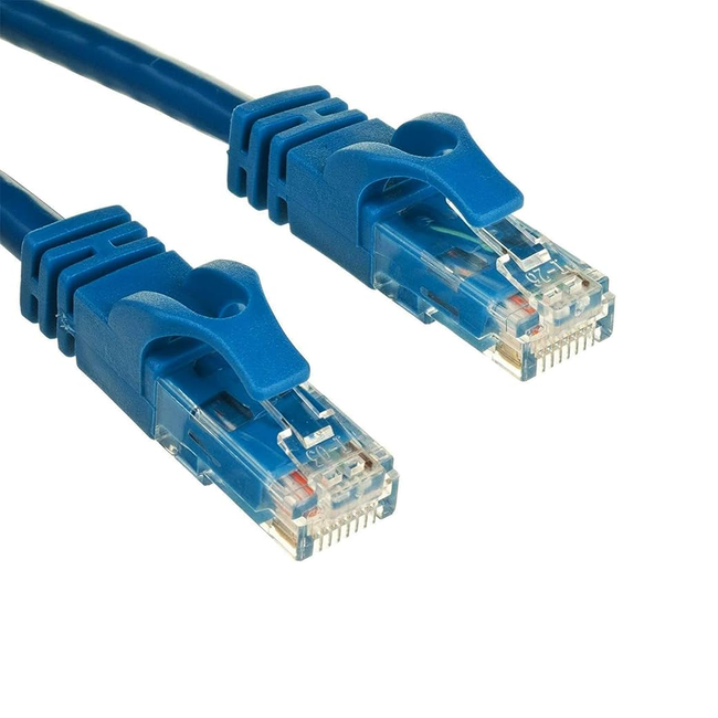 Bell 6ft CAT6 Patch Cable Blue 100% Copper