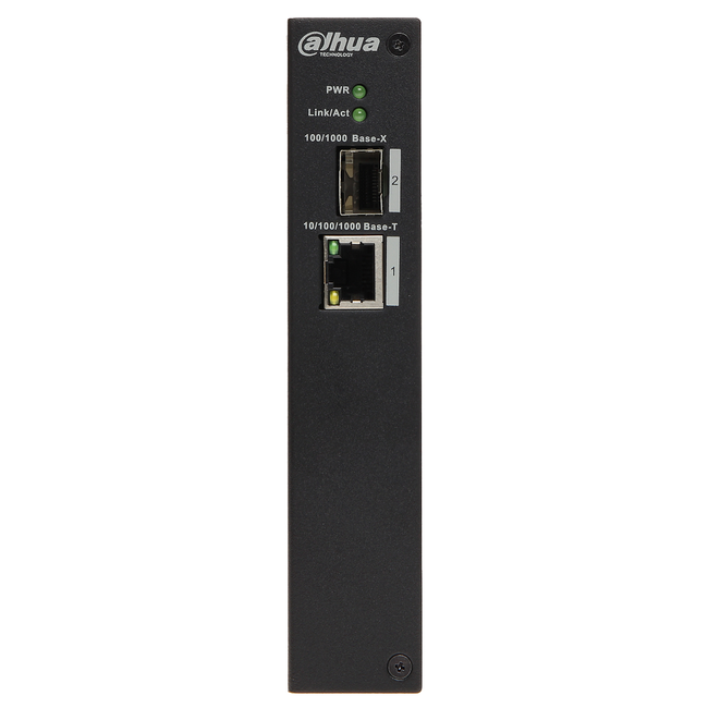 DAHUA 2-layer industrial level Ethernet media converter DH-PFS3102-1T