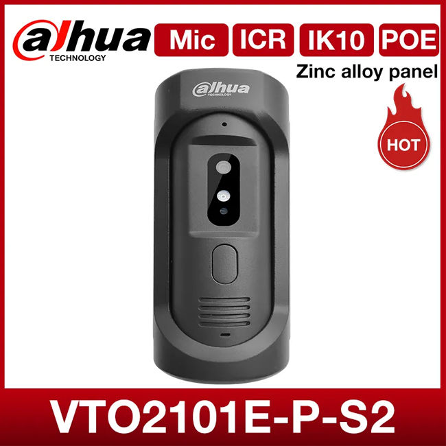 DAHUA IP Villa Door Station 2MP TCP/IP DHI-VTO2101E-P-S2