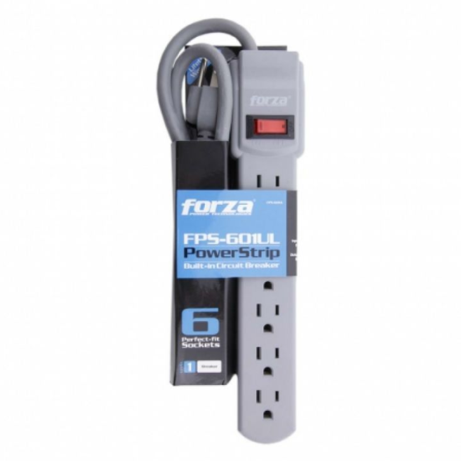 Forza 6 Outlet Surge Strip FSP-601UL