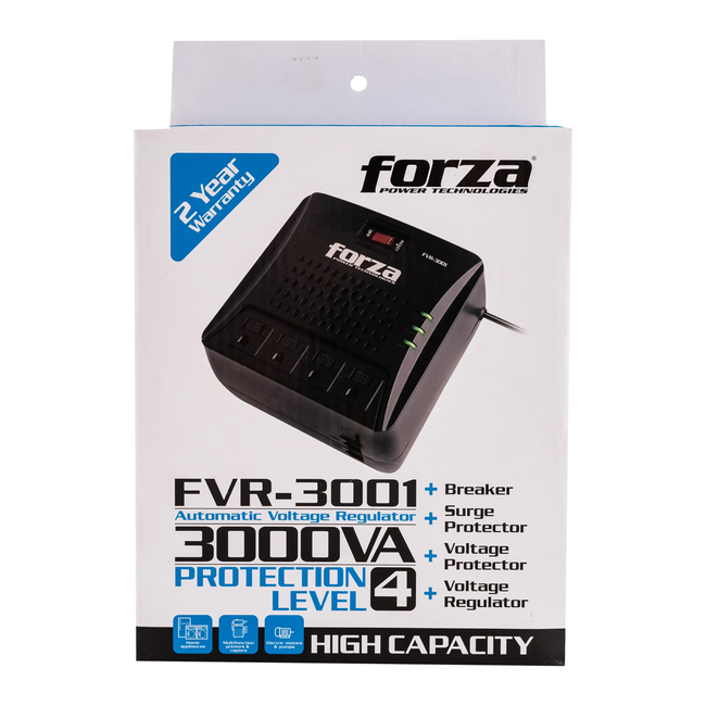 Forza FVR-3001 3000VA Voltage Regulator