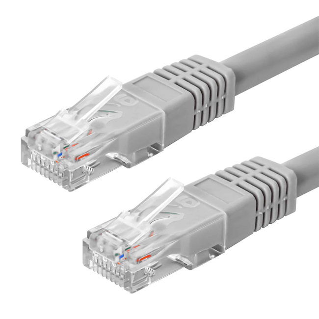 UNNO Cable Cat6 Ethernet Patch Cord 50ft - CB4350GY