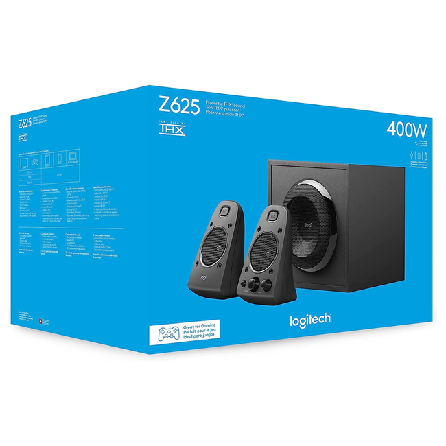 Speaker Logitech 200W RMS Speaker System Z625 980-001258