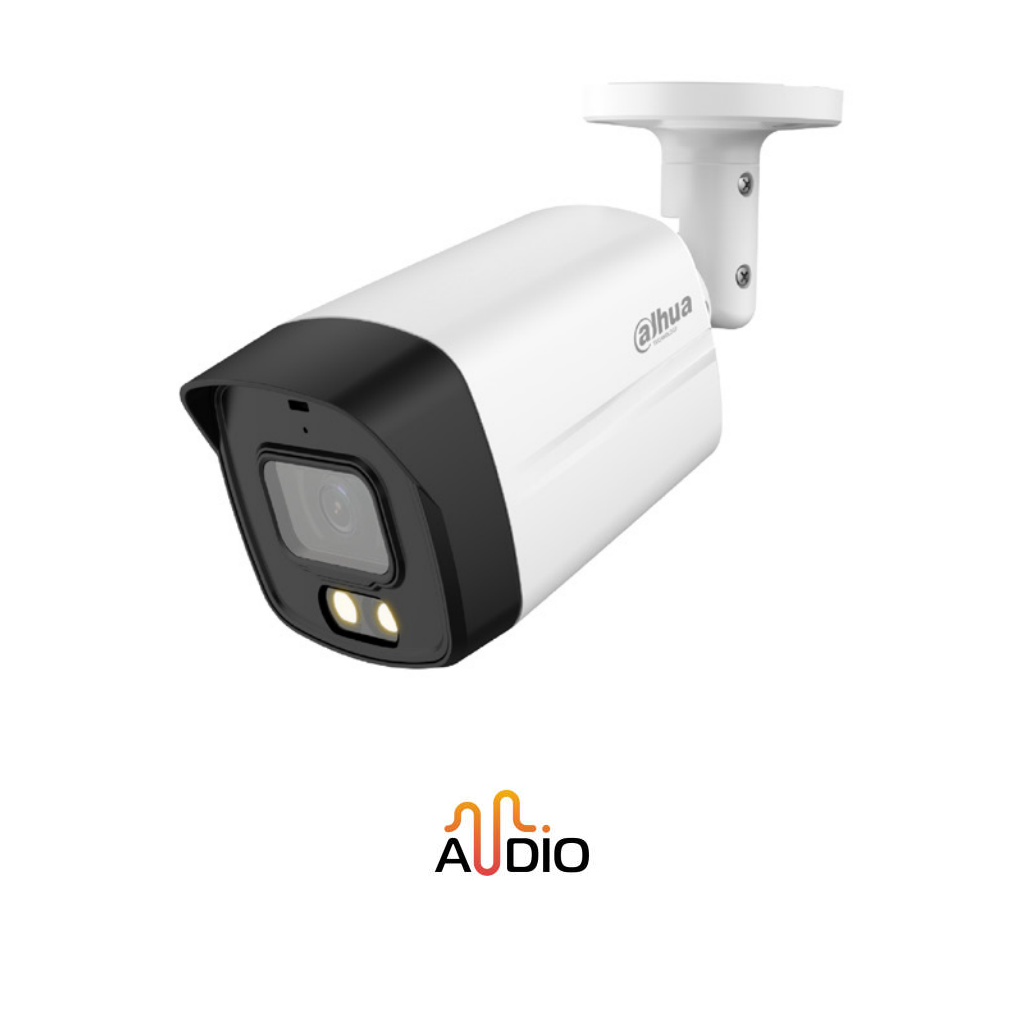 DAHUA 5mp Bullet Camera With MIC IP67 40M IR DHHACHFW1509TLMNILA
