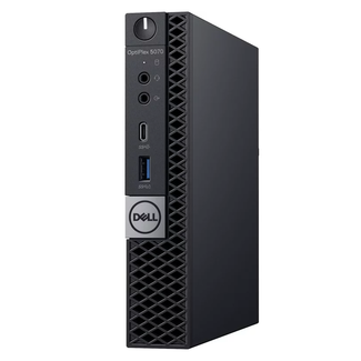 Dell Dell OptiPlex 5070 MICRO Core™ i5-9500T 256GB SSD 8GB WIN10 Pro Keyboard Mouse 1 Year Warranty,  Renewed