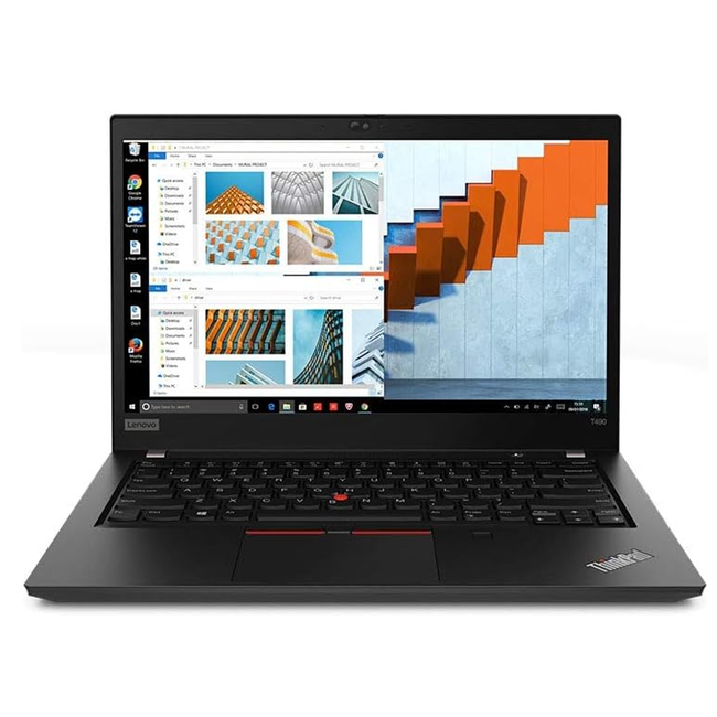 Lenovo ThinkPad T490 Core™ i5-8365U 1.6GHz 256GB SSD 16GB 14"  BT WIN11 Pro Renewed