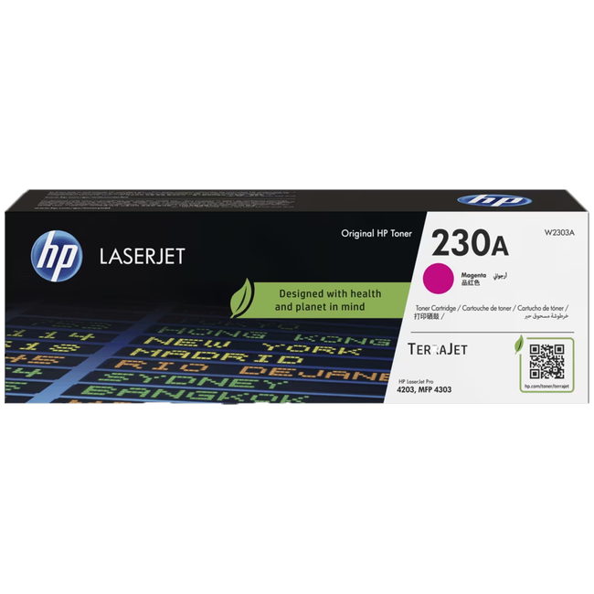 HP 230A W2303A Magenta Toner For 4303fdw