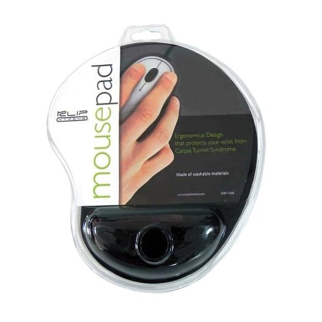 KlipX Klipx Gel Mouse Pad Black KMP-100B