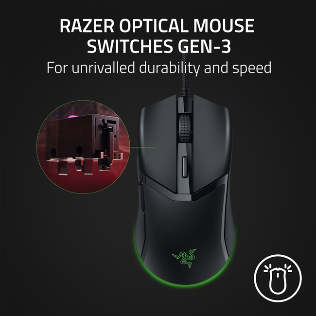 Razer Cobra - Lightweight Wired Gaming Mouse with Razer Chroma