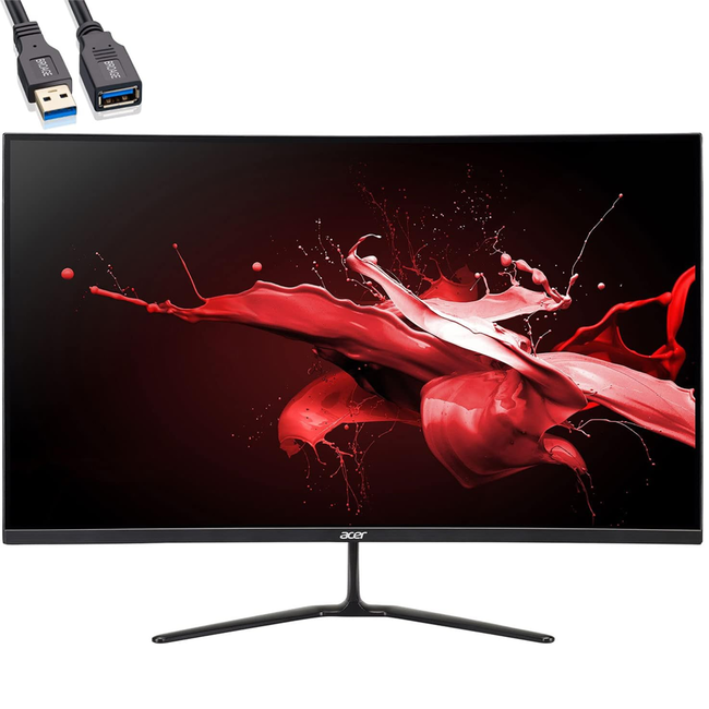 ACER 32" Curved LCD Monitor 75Hz 1ms