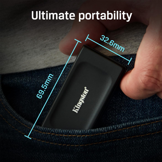 Kingston 1TB SSD External XS1000 SXS1000/1000G