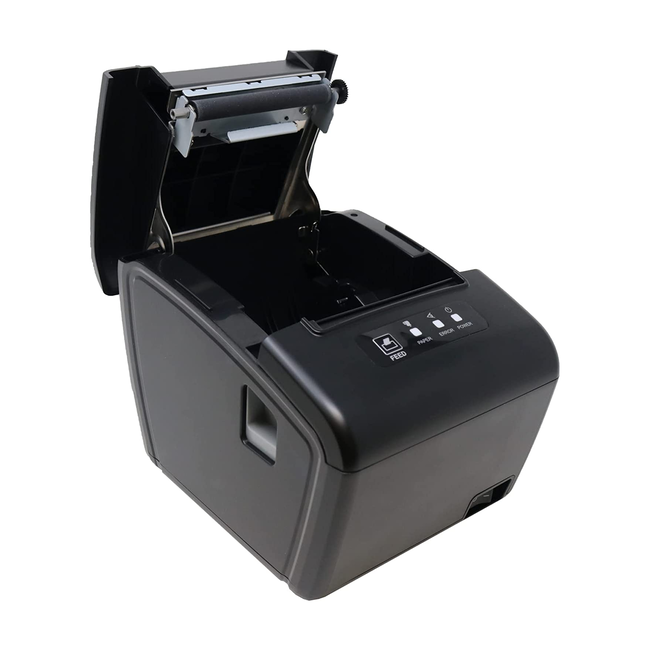 3nStar 80mm Direct Thermal Receipt Printer, Black, USB+LAN+BT, 260mm/s, Auto Cutter