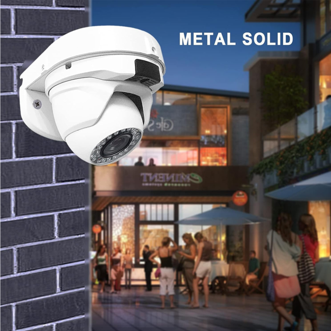 WiTi Universal Wall Mount Bracket for Dome Security Camera,Deep Base Junction Box Metal