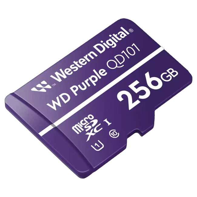 Western Digital 256GB MicroSD Surveillance WDD256G1P0C