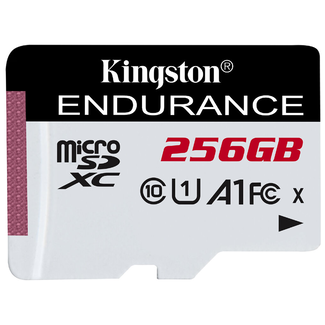Kingston Kingston 256GB MicroSDXC Endurance 95R/45W C10 A SDCE/256GB