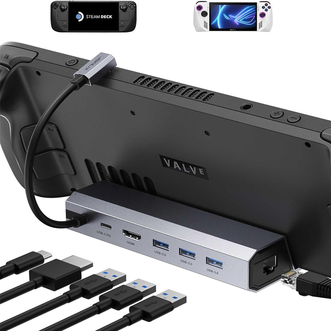 Jsaux 6 in 1 Docking Station HB0603