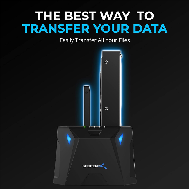 SABRENT USB 3.0 Dual Bay Docking Station EC-HD2B