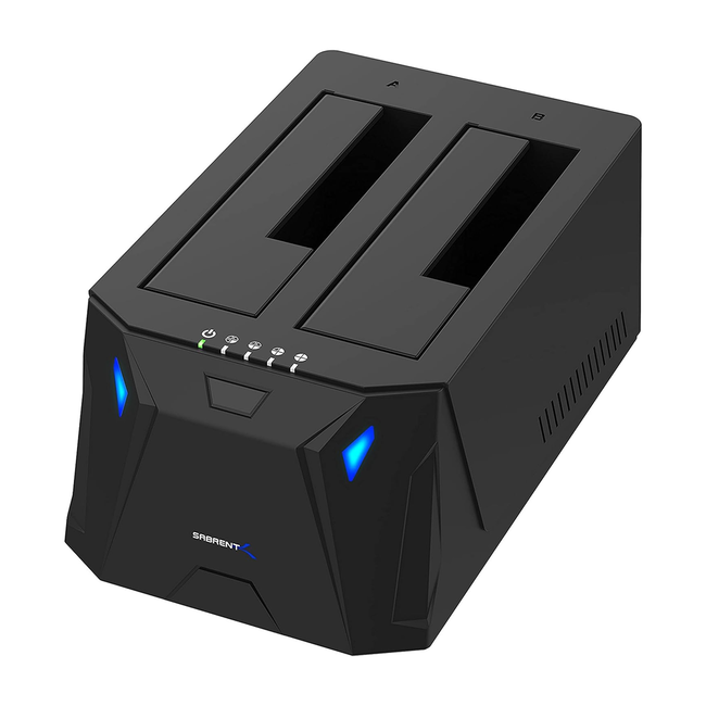 SABRENT USB 3.0 Dual Bay Docking Station EC-HD2B