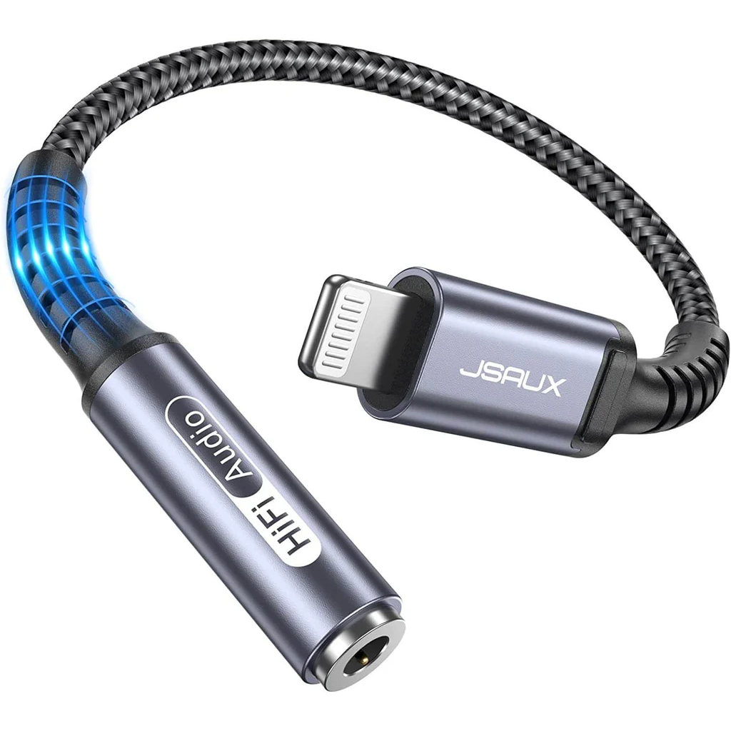 JSAUX Audio Cable Lightning to Female Grey CL0053 Super