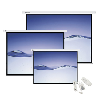 Klipx Electronic Projector Screen 100" w/Control KPS-502