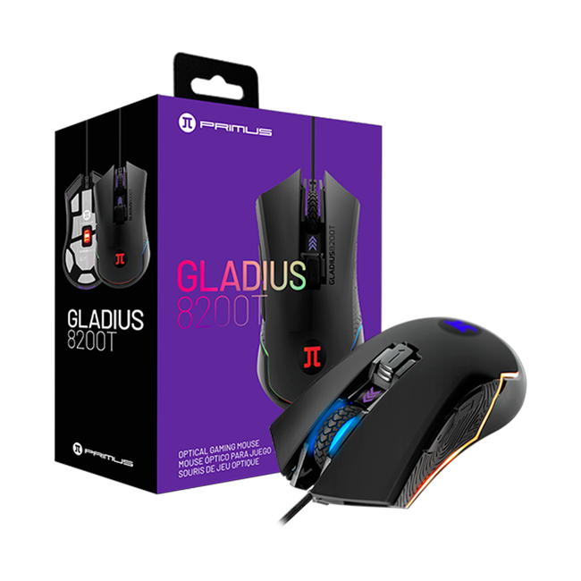 Primus Gaming Mouse Gladius 8200T USB RGB 8200 PMO-102