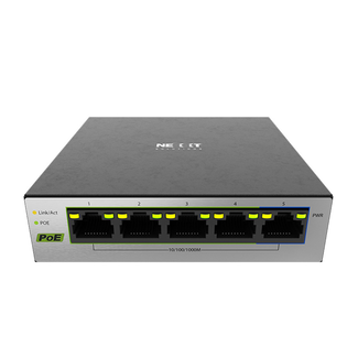 Nexxt Nexxt Vertex501P 5 Port POE+ Gigabit Switch 60W NSW-V501P